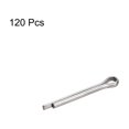 thumbnail image 3 of Unique Bargains Split Cotter Pin, Fixation à Clip en Acier Inoxydable 2x16mm Raccord Argent 120Pack, 3 of 5