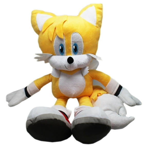 Sonic the Hedgehog Tails Large Size Kids Plush Toy w/Zipper Pocket (18in)