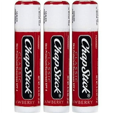 Chapstick Lip Balm Spf 4, Strawberry - 0.15 Oz by ChapStick