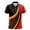 Red, variant on Soccer Cup 2026 Polo Shirt for Men, Short Sleeve Button Collar Deutschland Jersey Tee with German Flag Print - Breathable Summer Fan Top for Match Day & Casual Wear Beige L