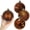 Bronze, variant on GameXcel 4 in Christmas Ball Ornaments, 4 Pack Random Assorted Hanging Decorations for Tree, Wreath and Party Decor, Rose Gold