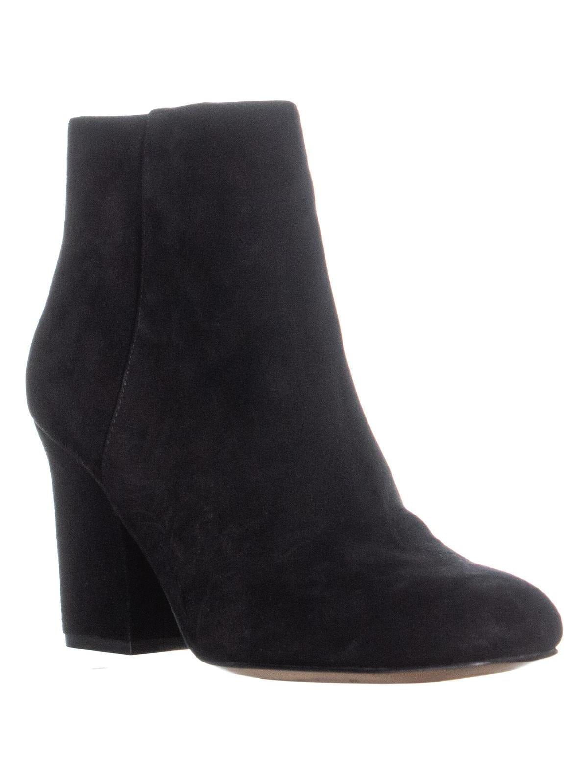 Nine West Genevieve Block Heel Ankle Boots, Black | Walmart Canada