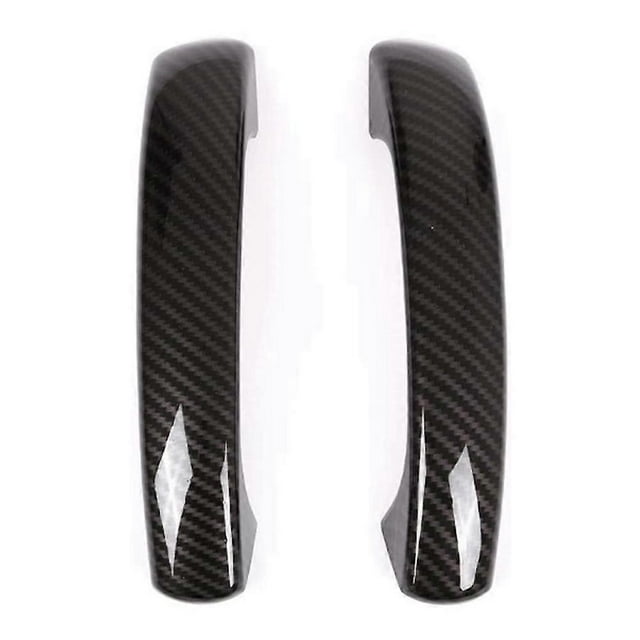 For Mercedes Benz Smart 451 Fortwo 2009-2015 Carbon Fiber Car Exterior Door Handle Cover Trim Decor