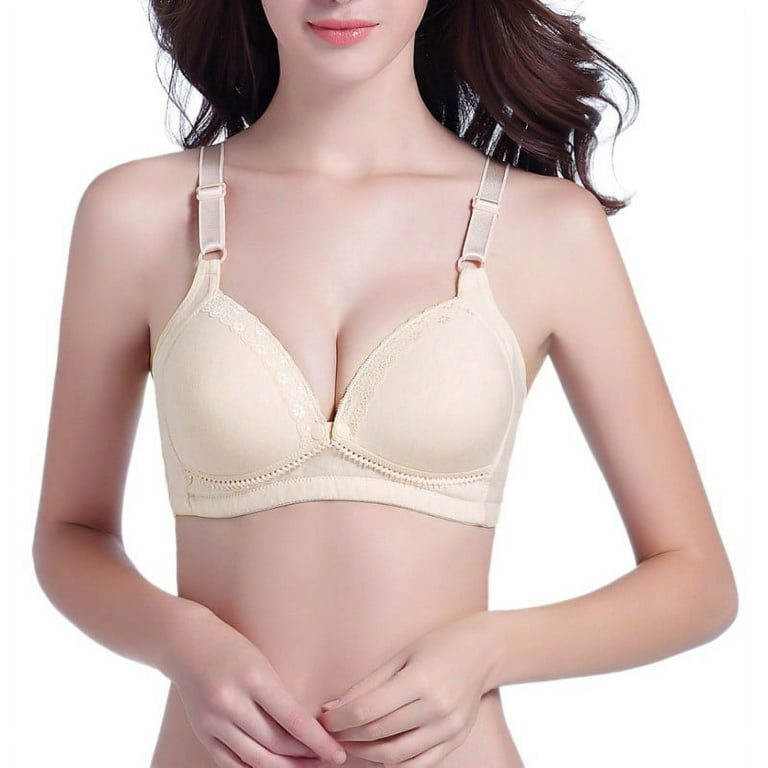Breastfeeding Bra The Pregnant Women Fed Underwear Pregnant All Full Cup  Milk Before The Deduction No Steel Ring Poly - Maternity & Nursing Bras -  AliExpress