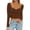 C-Brown34, variant on DHFJKG Womens Long Sleeve Shirts Crop Top Slim Fit Sweetheart Neck Basic Tee Soft Stretch 2026 Fall Top Comfortable Cozy Tops