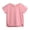 Pink, variant on Esaierr Kids Cotton T-Shirts,Baby Summer Short Sleeve Solid Crewneck Tees Toddler Fashion Tees