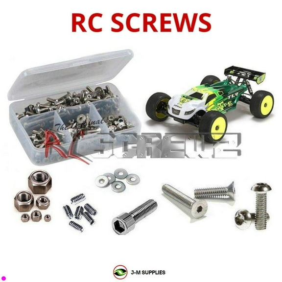 RCScrewZ Stainless Steel Screw Kit los082 for Team Losi 8ight-T "E" 3.0 (#TLR04006) | SET