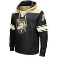 thumbnail image 2 of Men's Colosseum Black Army Black Knights 2.0 Lace-Up Pullover Hoodie, 2 of 4