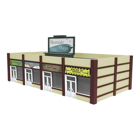 Lionel 1956180 HO Suburban Strip Mall