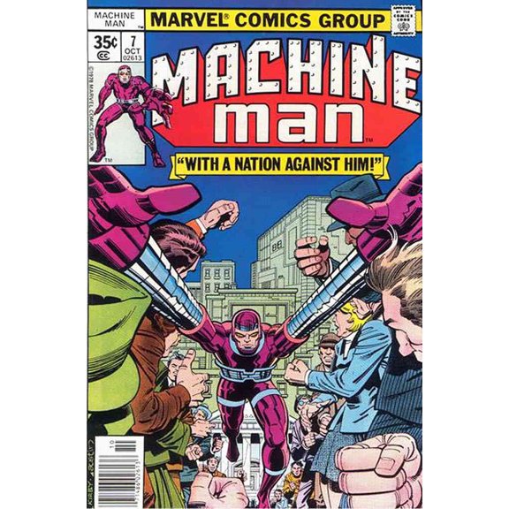 Machine Man #7 VF ; Marvel Comic Book