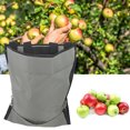 thumbnail image 4 of Daboolka Delantal para recoger verduras y jardín, bolsa grande para recoger frutas, 4 of 8