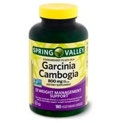 Spring Valley Garcinia Cambogia Dietary Supplement, 800 mg, 180 count