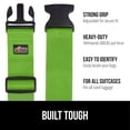 thumbnail image 2 of Correas de equipaje GORILLA GRIP, resistentes y ajustables, paquete de 2, color verde, 2 of 9