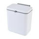 thumbnail image 1 of Cubo de basura colgante para cocina, cesto para residuos de cocina, cubo de basura Blanco, 1 of 9