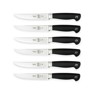 Mercer Cutlery Forged Steak Knives in Cloth Roll - 7 PC Set Genesis  Collection