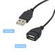 thumbnail image 3 of Cable de extensión USB Unique Bargains con interruptor ON/OFF 2 Metros Paquete de 3 Negro, 3 of 5