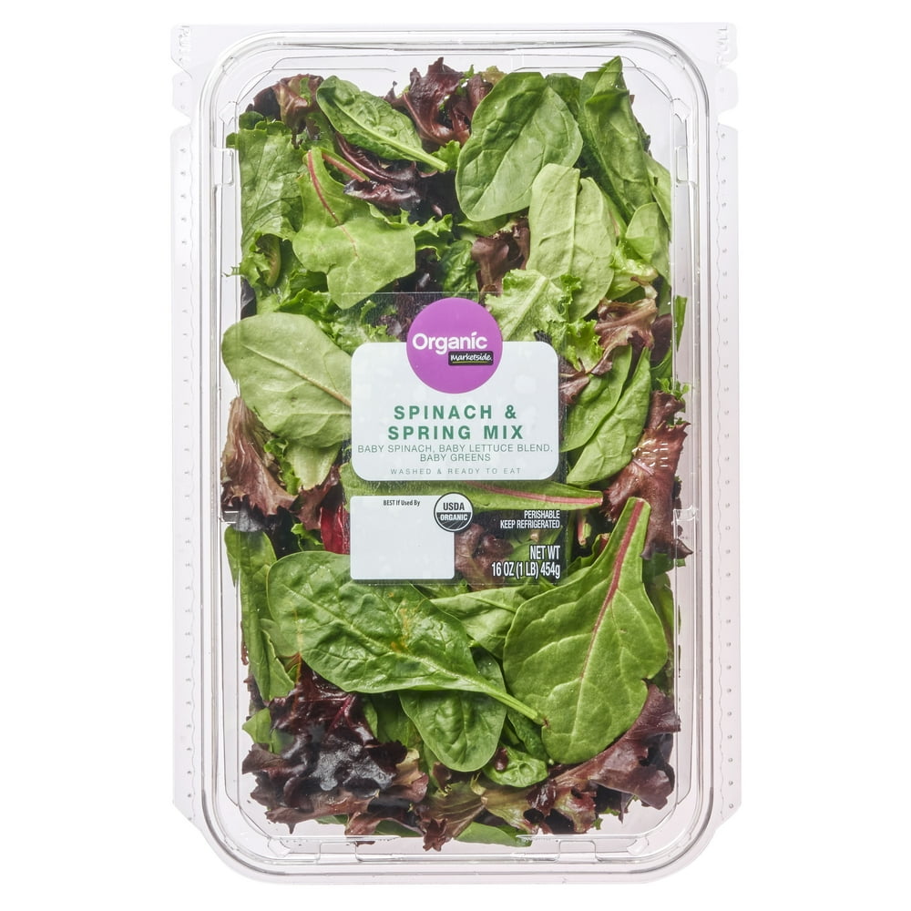 Marketside Organic Spinach & Spring Mix, 16 oz