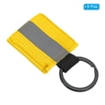 thumbnail image 3 of Uxcell Reflective Keychain Tags, Reflective Zipper Pulls Nylon Keychain High Visibility Reflectors Tags Golden, 3 of 7