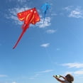 thumbnail image 6 of In the Breeze 3220 — Blue Stingray Kite - Large Single Line Kite - Ripstop Fabric - Kite Line and Bag Included, 6 of 8