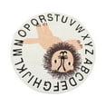 thumbnail image 1 of Soft Kids Carpet Rug, Nursery Rug,  Rug, Circle Alphabet Cartoon Animal Round Area Mat With Non Slip Patches, Multifunctional Toy Mat, Washable, Thick And Warm, 39.4in Diameter, 1 of 8