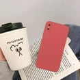 thumbnail image 4 of Case for iPhone X/iPhone Xs, Ultra Slim Shockproof Protective Phone Case Compatible with iPhone X, Soft Frosted TPU Stylish Protective Cover for iPhone Xs, Hawthorn Red, 4 of 13