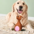 thumbnail image 5 of Dogs Interactive Football Toy Soccer Sound Novelty Training Play Toy (Brown), 5 of 7