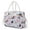 Cherry Blossom Horse Print, variant on Pzuqiu Cute Panda Print Large Insulated Lunch Bag for Women Quilted Lunch Tote Holds Full Daily Meals & Small Personal Items for Adult Office Work Daily Use