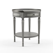 Butler Specialty Sampson Powder Gray Wood Accent Table