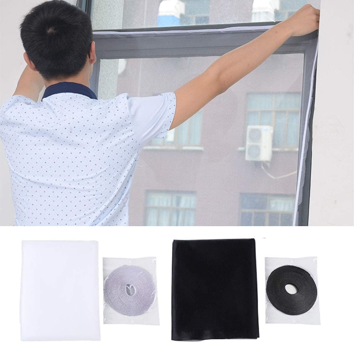 Anti-Insect Fly Bug Mosquito Door Window Curtain Net Mesh Screen Protector AA 