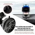 thumbnail image 4 of Universal Bling Crystal Car Phone Holder - 360 Degree Adjustable, Secure Mount for Dashboard, Air Vent, and Windshield - Compatible with All Smartphones-White, 4 of 6