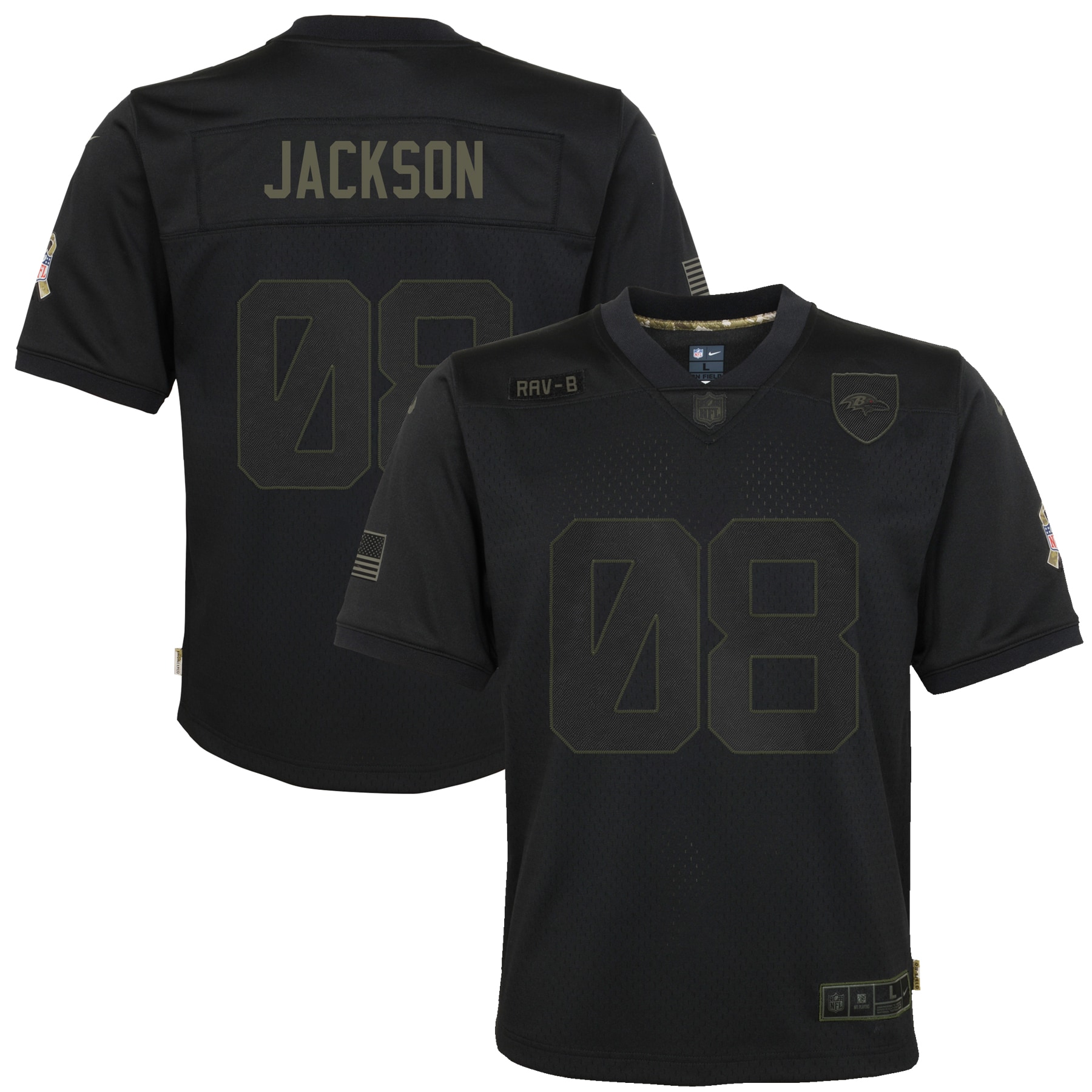 black lamar jackson jersey youth