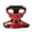 Red, variant on No Pull Dog Harness Front Clip Heavy Duty Reflective Easy Control Handle for Large Dog Walking(Red,S)