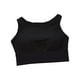 thumbnail image 1 of Sonducket Camiseta sin mangas elástica transpirable para el pecho, carpeta de cuello redondo, carpetas de pecho seco para mujer, para correr, Prendas para la parte del cuerpo Negro, 1 of 6