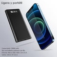 thumbnail image 2 of Power Bank 10000mAh Bateria Portatil con LED Indicadores 1Hora Moderno, 2 of 2