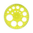thumbnail image 2 of Monstrate Color aleatorio para oficina en casa, transportador de 360 grados, dibujo, regla redonda multifuncional, plantilla circular, Suministros de escritura y corrección, 2 of 6