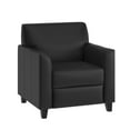 thumbnail image 2 of BizChair Black LeatherSoft Chair with Clean Line Stitched Frame, 2 of 9