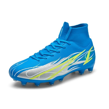 

Men s Athletic Soccer Football Cleats High-Top Football Soccer Shoes Big Boys Athletic Sneaker Shoes for Outdoor /Indoor /Competition /Training