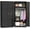Black, variant on SOLAURA 71" Tall Metal Armoire Wardrobe Cabinet with 2 Doors, Wardrobe Closet with Hanging Rod and Adjustable Shelves, Freestanding Closet for Home Living/Laundry Room/Department (White)
