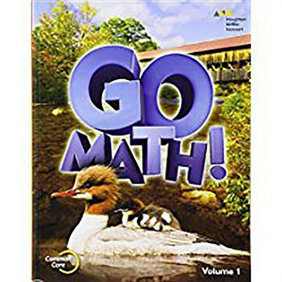 Go Math! Student Edition Volume 1 Grade 2 2015, (Paperback)