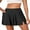 A Black, variant on DOKOTOO Womens Swim Skirt High Waist Tummy Control Bikini Bottoms with Zipper Pocket Side Split Bathing Suit Bottoms Tankini Swimsuit Bottom Black L
