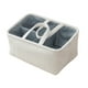 thumbnail image 4 of Cesta de almacenamiento tejida multifunción, resistente, ligera, portátil, organizador de almacenamiento Blanco, 4 of 9