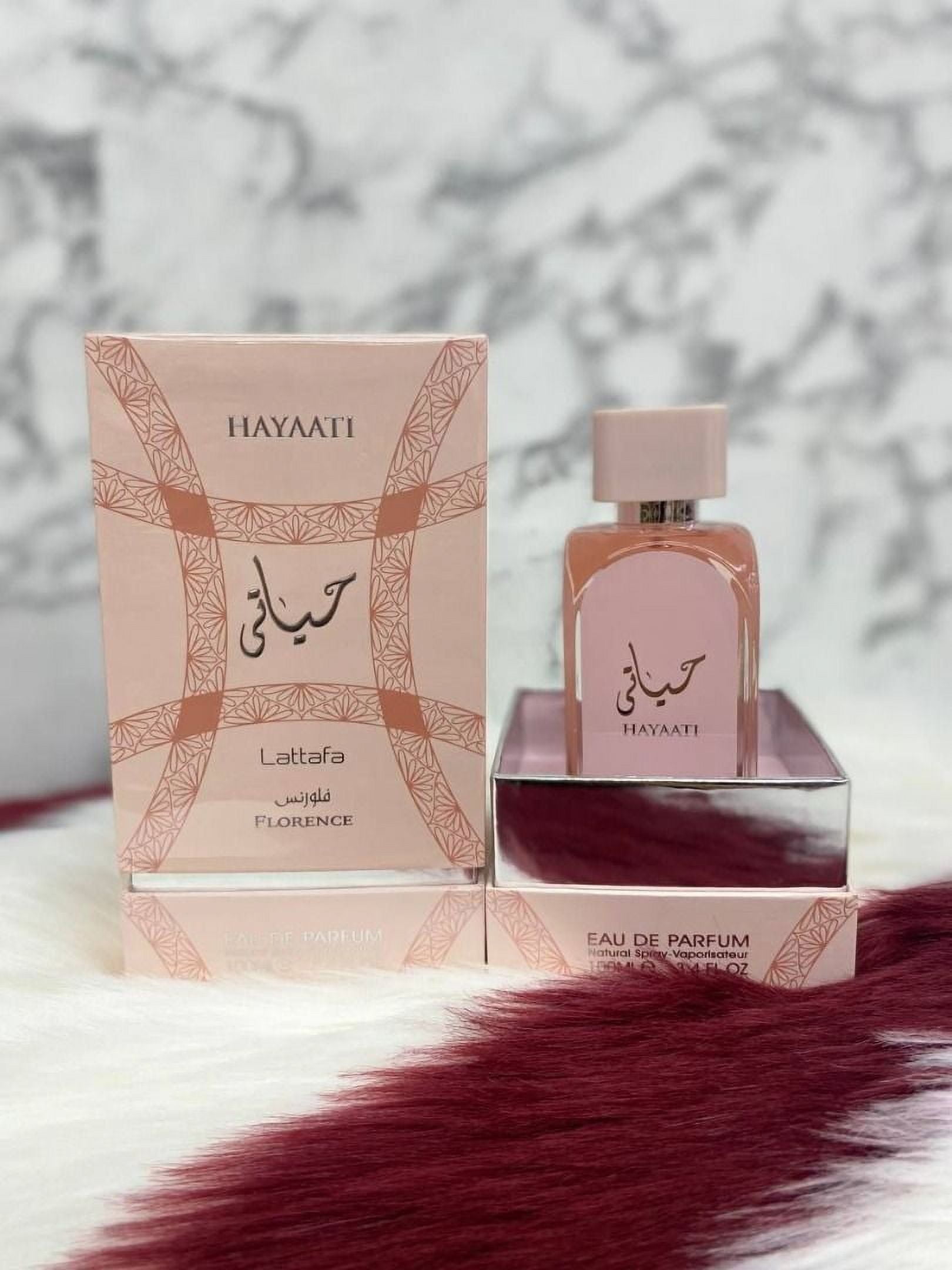 Wyxloop Hayaati Florence Perfume, Fruity Floral Gourmand, 3.4oz