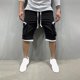 thumbnail image 1 of pstuiky Pantalones cortos para hombre, Pantalones cortos de trabajo rectos y holgados con múltiples bolsillos de moda de verano para hombre Pantalones cortos para correr para hombre, 1 of 6