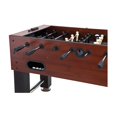 thumbnail image 3 of Mesa de futbolín Yardlio Tirade MMXI, robusta, del tamaño de un torneo, elegante, de caoba, 3 of 3
