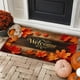 thumbnail image 1 of Maple Leaf Entry Door Welcome Doormat Home Decor Pumpkin Foot Mat Halloween Thanksgiving Halloween Floor Mat, 1 of 6