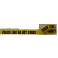 thumbnail image 1 of Petra Roc  Barricade Tape 2 Mil Printing Police Line Do Not Cross, Yellow & Black - 3 in. x 1000 ft., 1 of 1