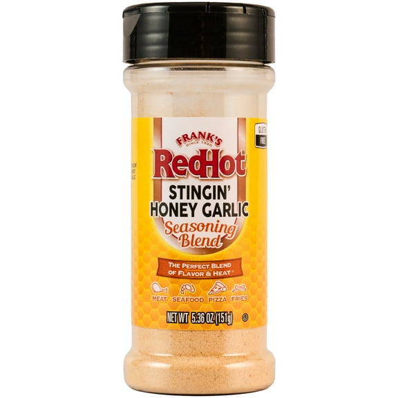 Frank's RedHot Gluten Free Stingin' Honey Garlic Seasoning Blend, 5.36 oz Bottle