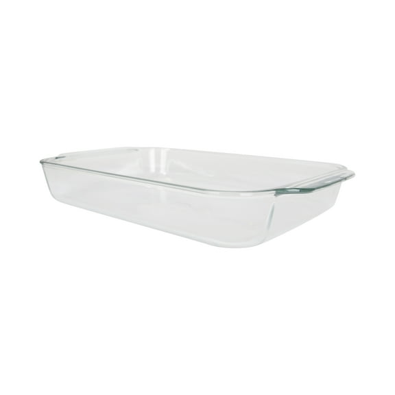 Pyrex 233 3qt Clear Glass Oblong Baking Casserole Dish