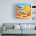 thumbnail image 2 of Canvas Wall Art - Ata Alishahi 'Far Far Away' Wall Art for Living Room, Bedroom, or Office Décor by Trademark Fine Art - 35 x 35 Inches, 2 of 4