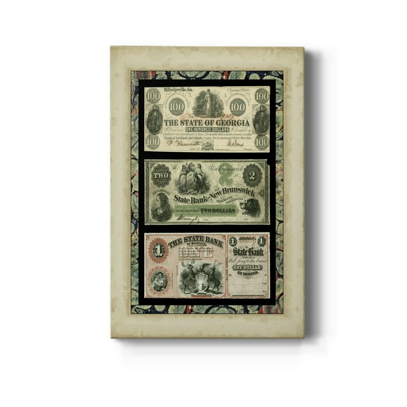 Money Money Money I Premium Gallery Wrapped Canvas - Ready to Hang